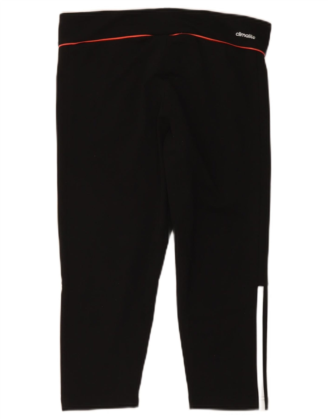 Adidas Womens Climalite Capri Leggings UK 12/14 Medium Black Polyester