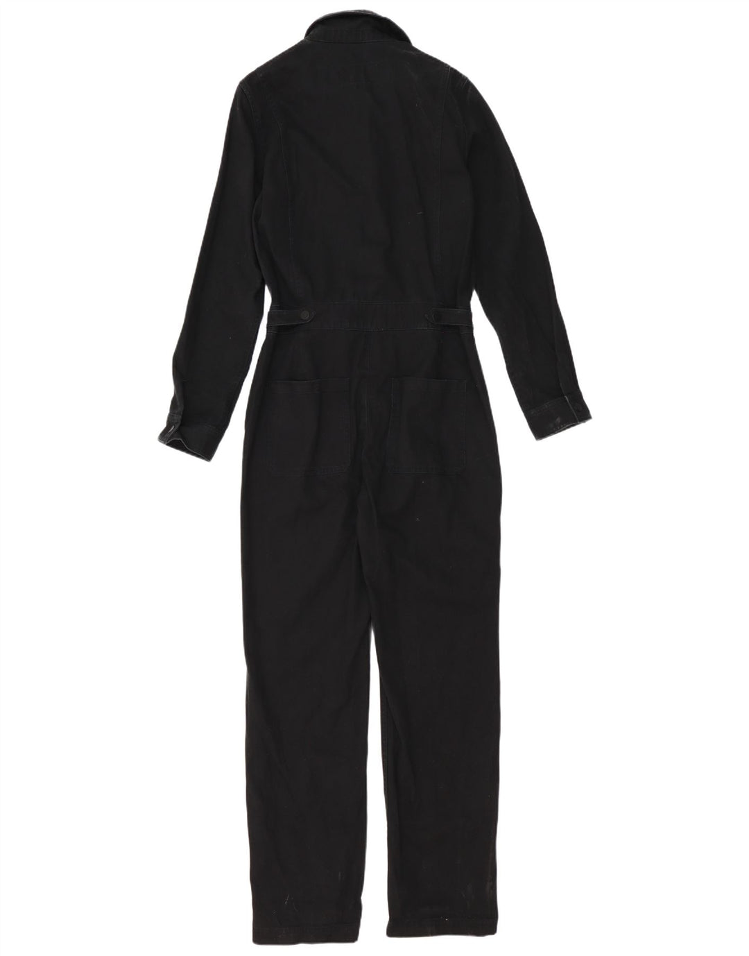 Puma Womens Jumpsuit UK 6 XS Black Cotton