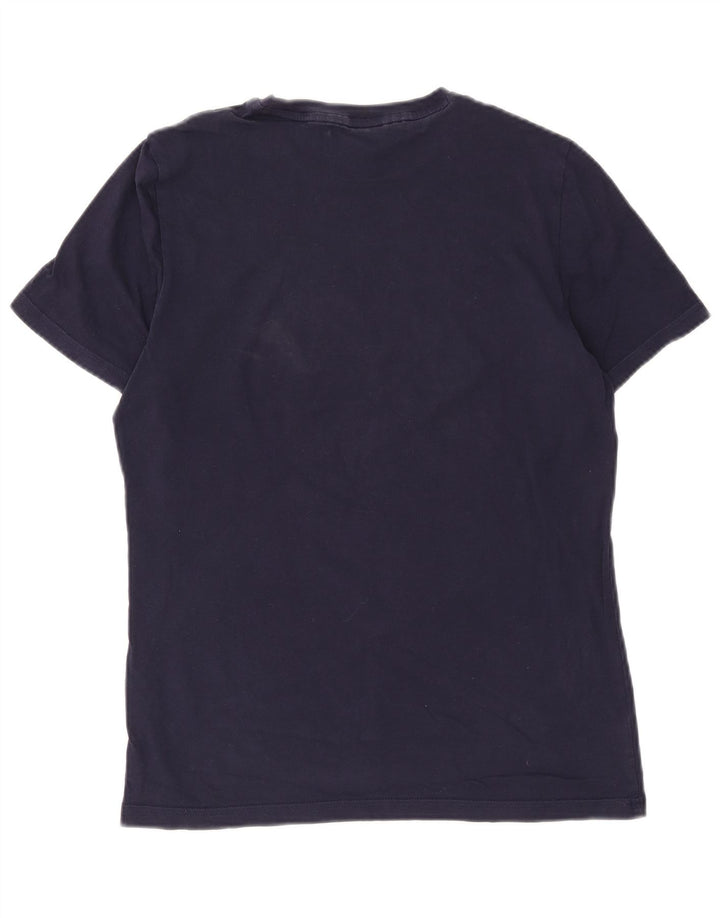 Puma Boys Graphic T-Shirt Top 15-16 Years Navy Blue