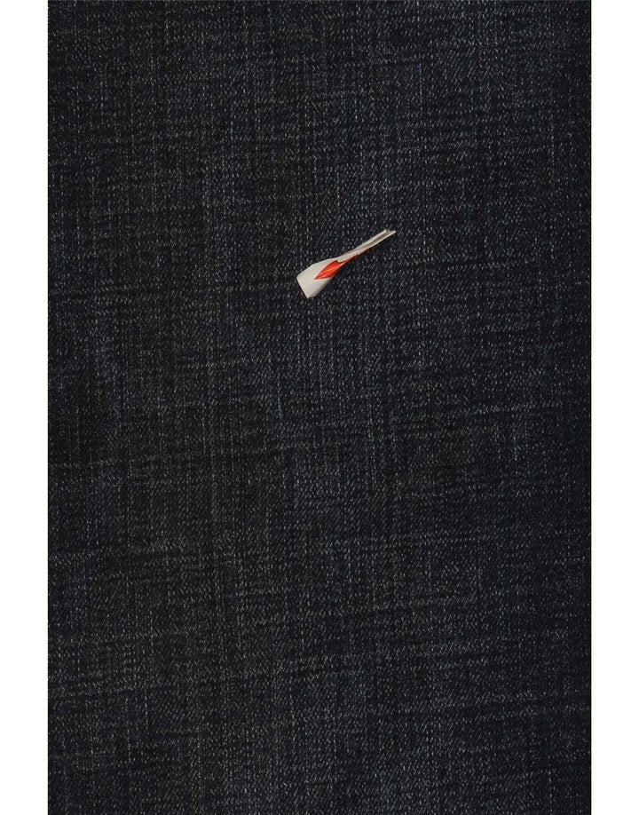 Rifle Mens Straight Jeans W38 L29 Navy Blue Cotton