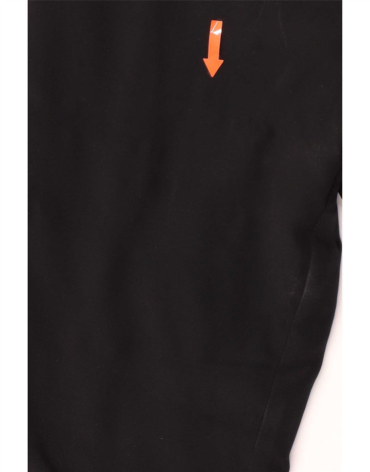 Piero Guidi Mens Overcoat UK 42 XL Black Polyester