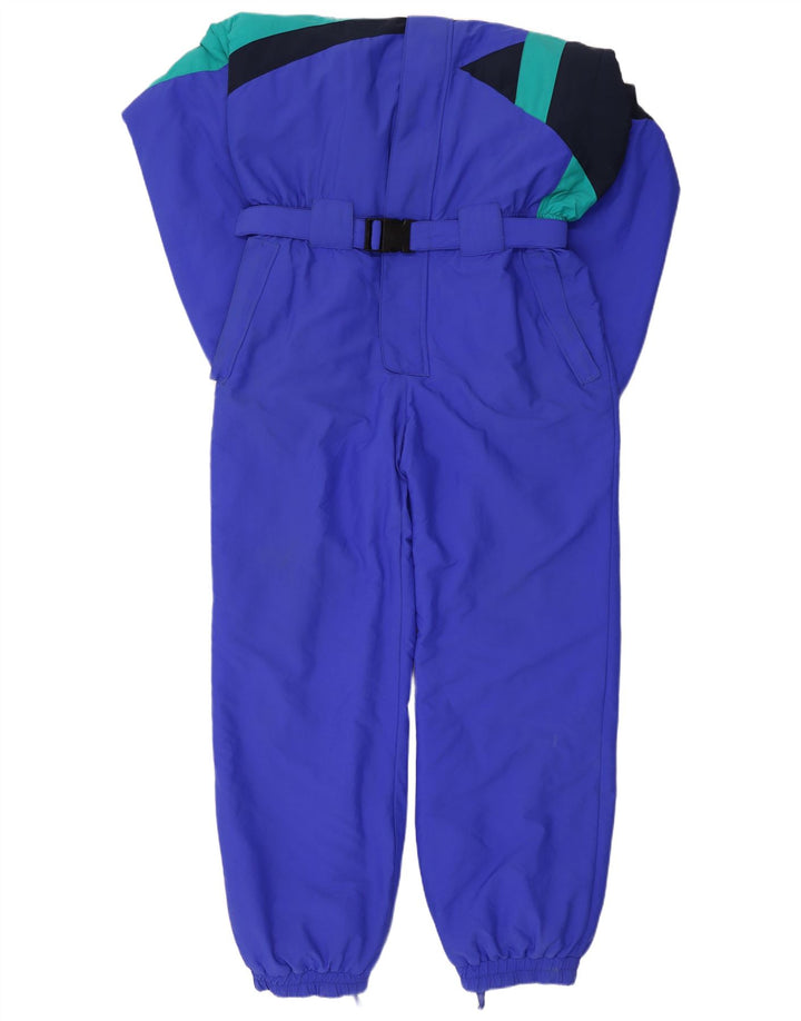 Fila Mens Hooded Ski Jumpsuit IT 54 XL Blue Colourblock Polyamide