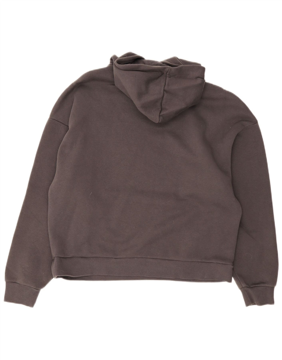 Puma Mens Hoodie Jumper Large Grey Cotton
