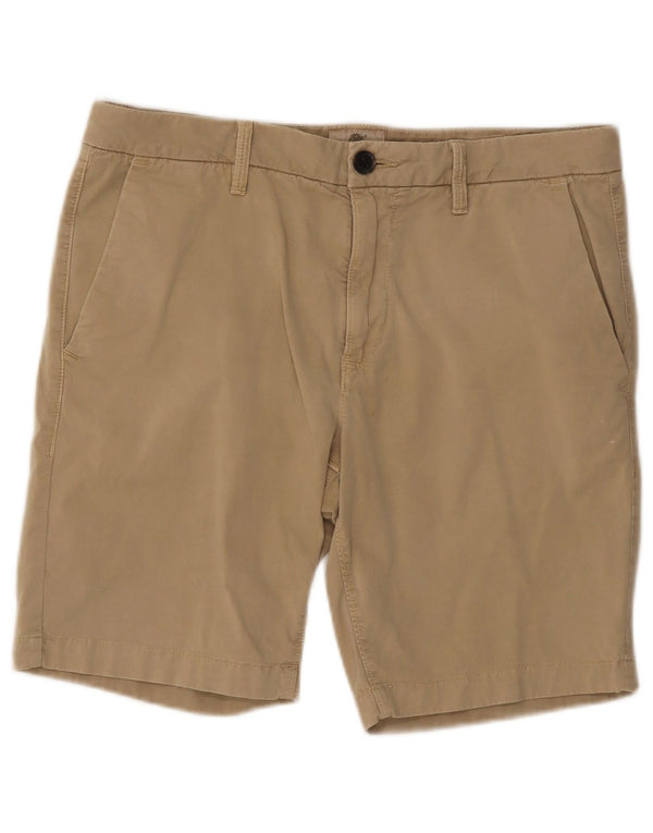 Timberland Mens Chino Shorts W34 Large  Beige Cotton