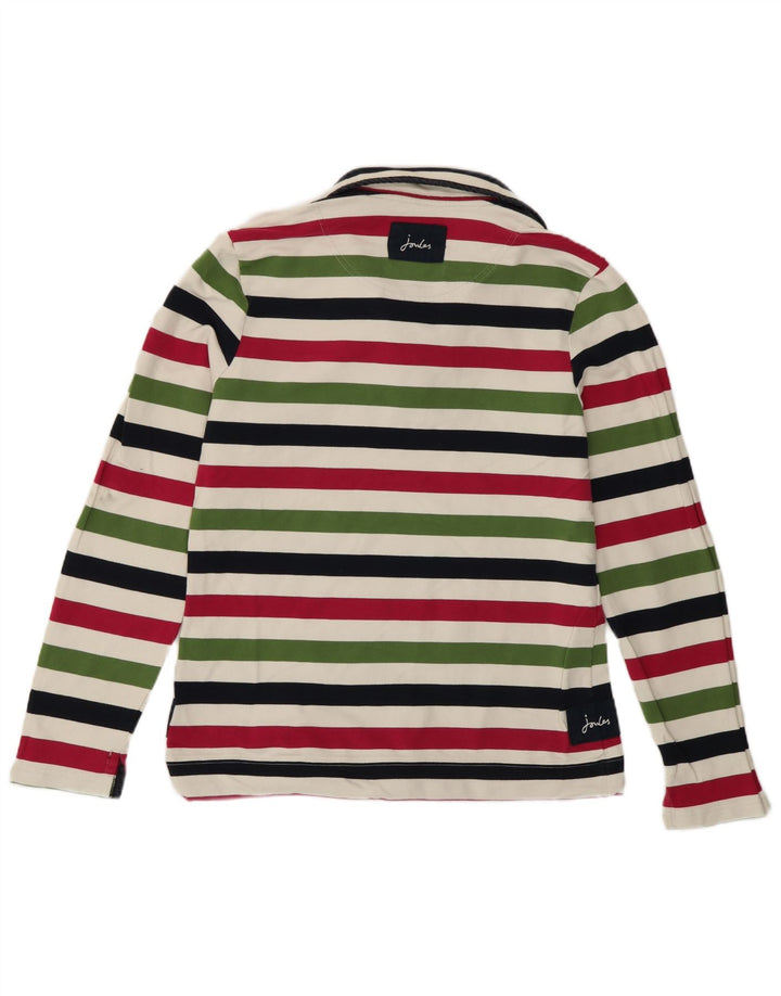 Joules Womens Sweatshirt Jumper UK 12 Medium Multicoloured Striped