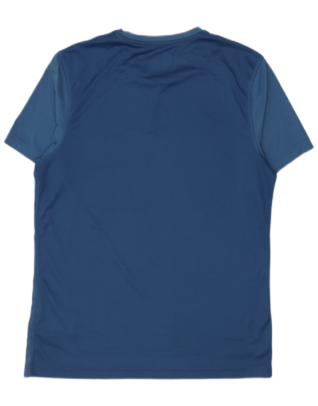 Reebok Mens T-Shirt Top Medium Blue Nylon