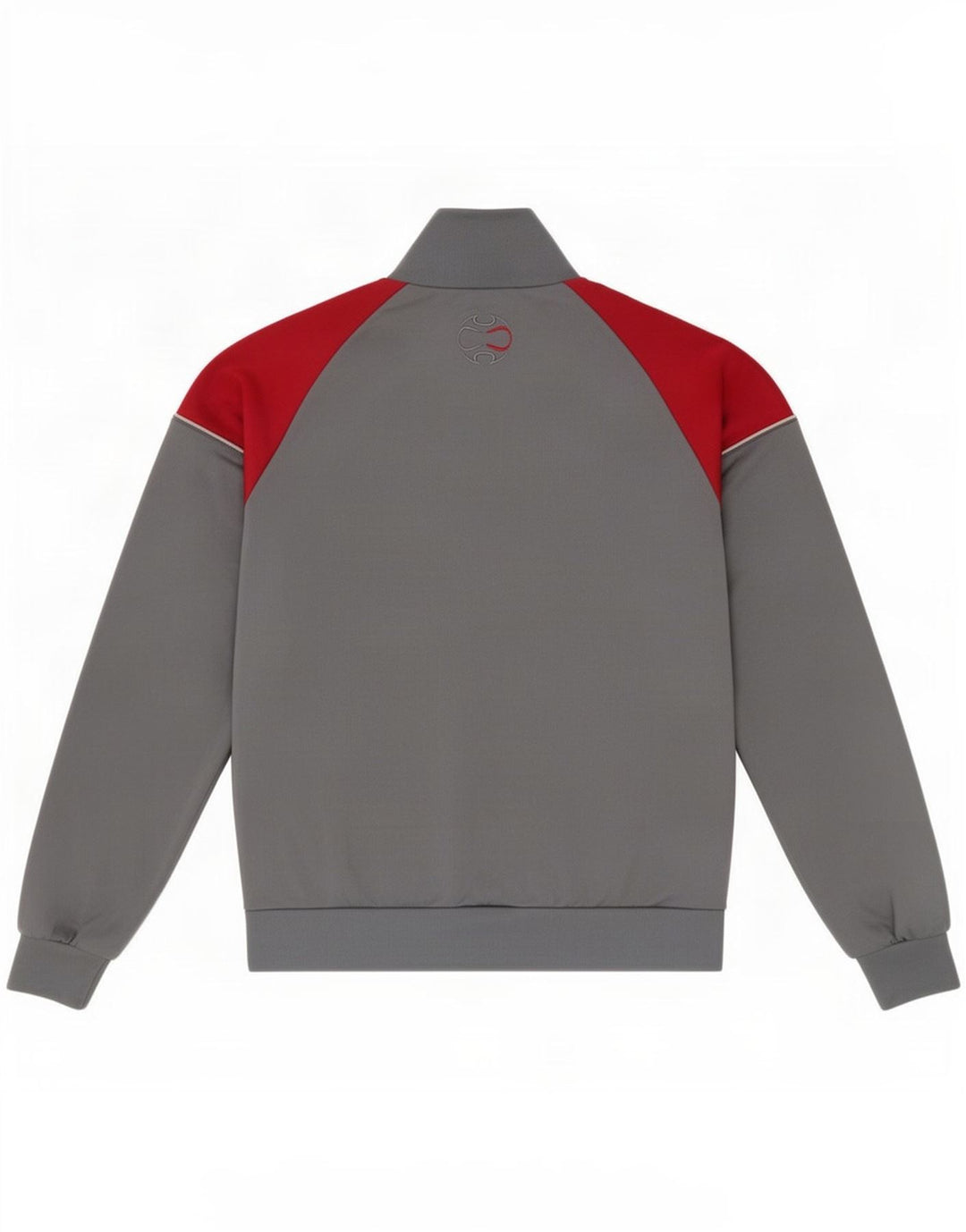 Adidas Boys Tracksuit Top Jacket 13-14 Years Grey Colourblock Polyester