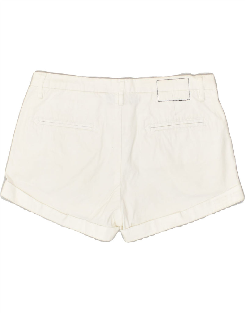 SUN68 Womens Chino Shorts W27 Small  White Cotton | Vintage Sun68 | Thrift | Second-Hand Sun68 | Used Clothing | Messina Hembry 