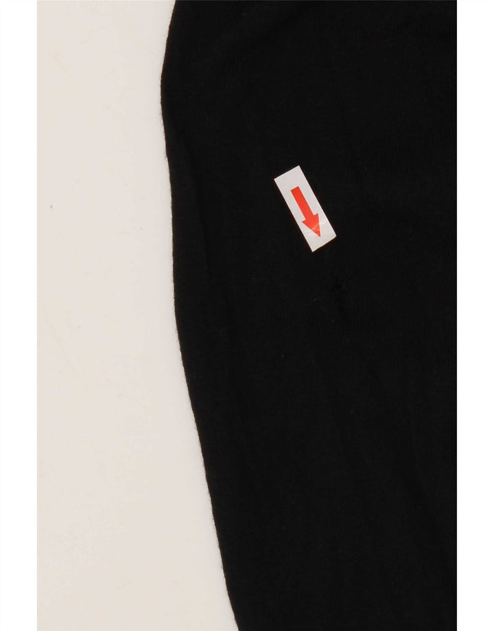 Marks & Spencer Womens Roll Neck Jumper Sweater UK 10 Small Black