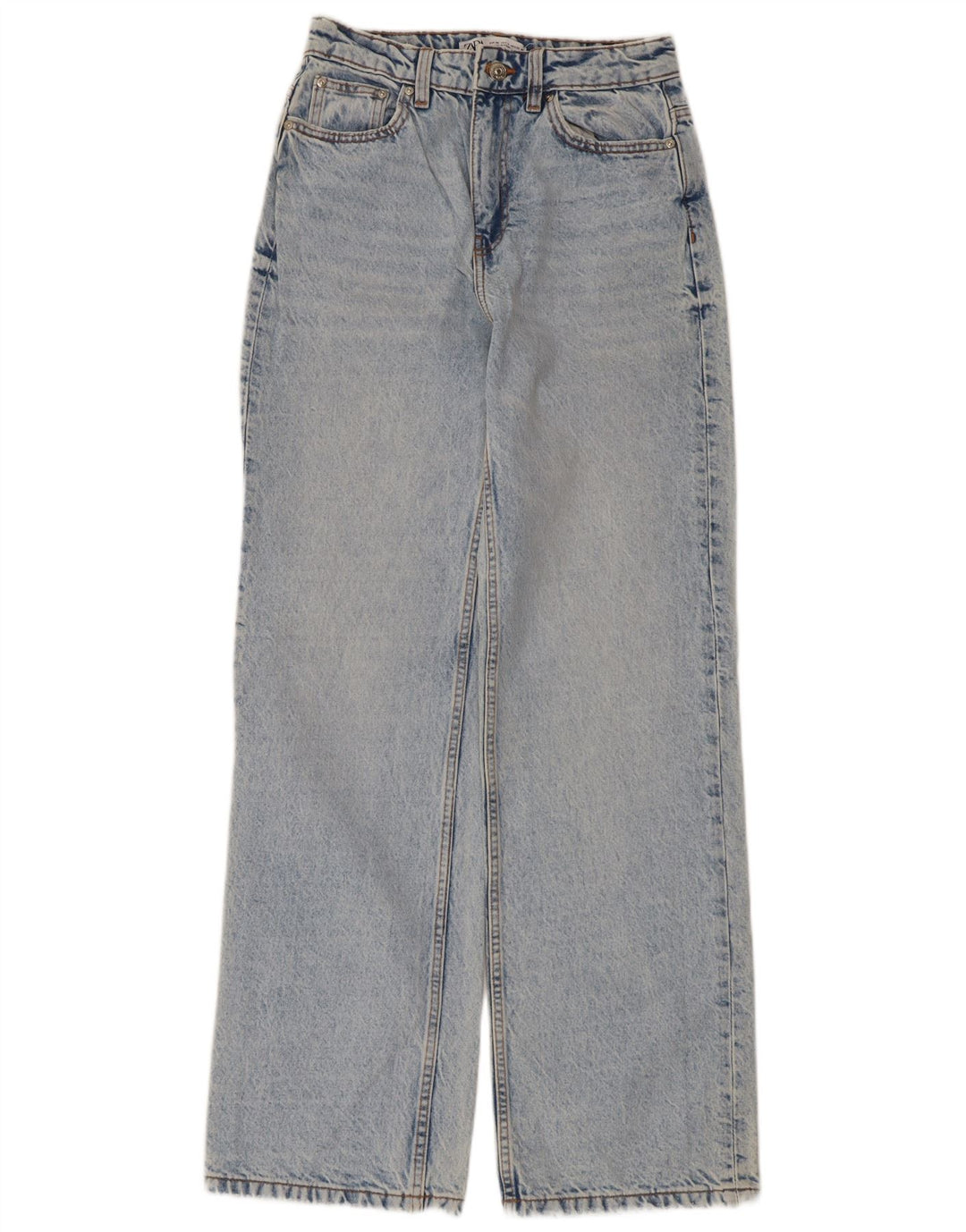 Zara Womens Loose Jeans EU 36 XS W26 L31 Blue