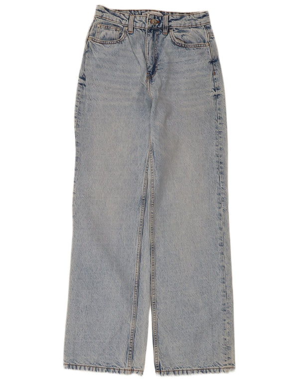 Zara Womens Loose Jeans EU 36 XS W26 L31 Blue