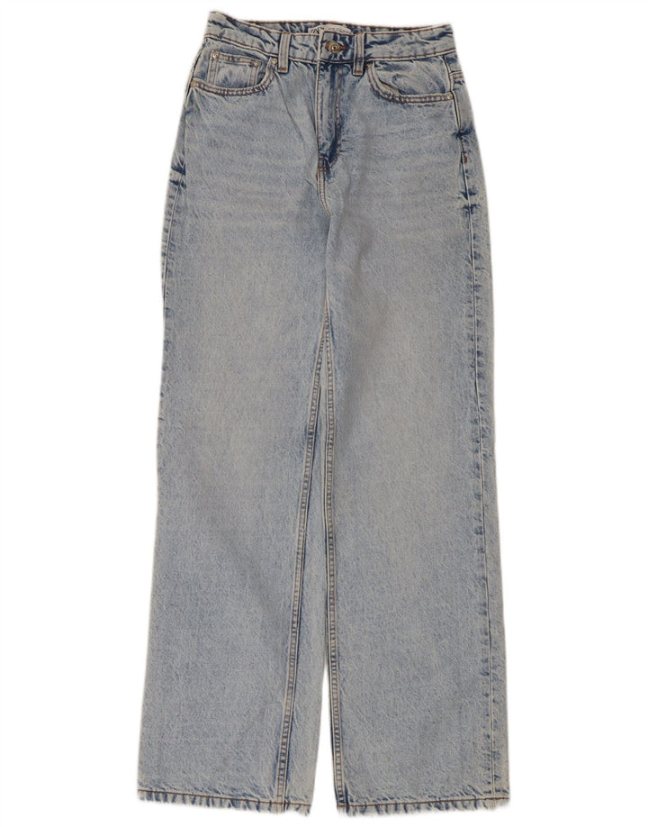Zara Womens Loose Jeans EU 36 XS W26 L31 Blue