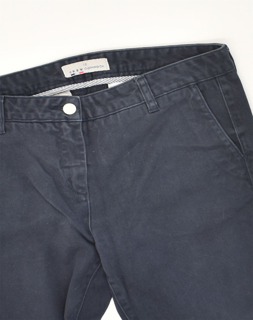 CREW CLOTHING Mens Slim Chino Trousers UK 12 Medium W31 L28 Navy Blue | Vintage Crew Clothing | Thrift | Second-Hand Crew Clothing | Used Clothing | Messina Hembry 