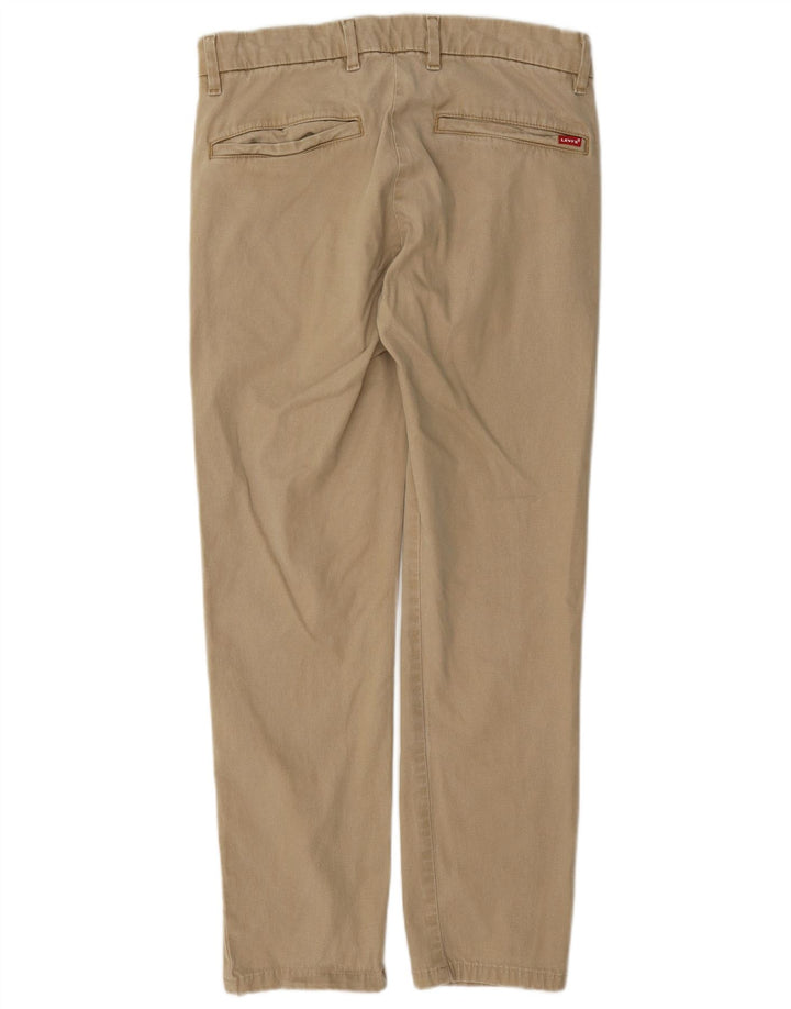 Levi's Mens 511 Slim Chino Trousers W30 L27 Beige Lyocell