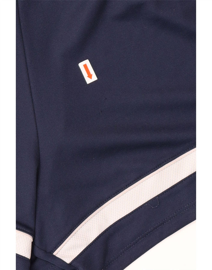 NIKE Womens Dri Fit Sport Shorts UK 4 XS Navy Blue