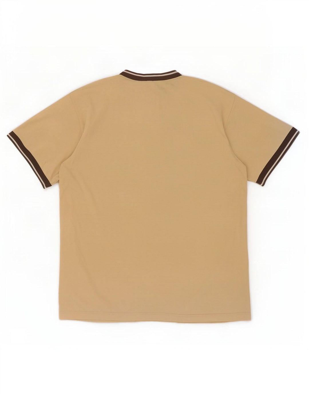 Champion Mens T-Shirt Top Large Beige