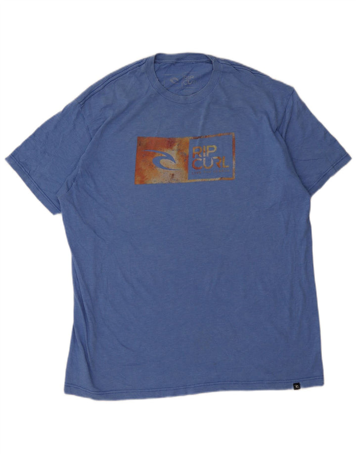 Rip Curl Mens Graphic T-Shirt Top XL Blue