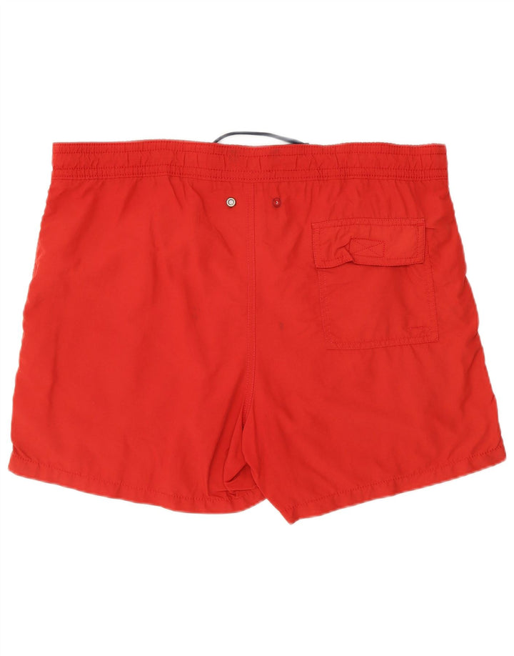 Polo Ralph Lauren Mens Swimming Shorts Medium  Red Polyester
