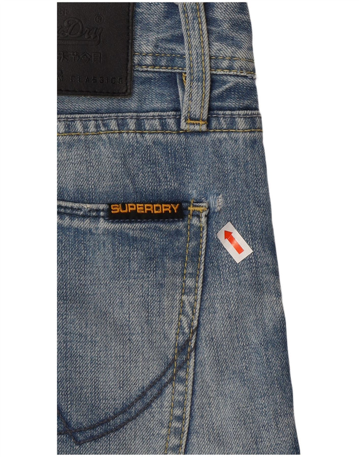 Superdry Mens Loose Jeans W30 L32 Blue Cotton