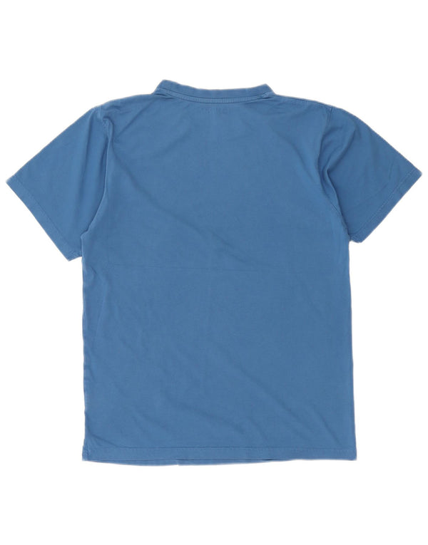 Mountain Warehouse Mens Graphic T-Shirt Top Small Blue Cotton