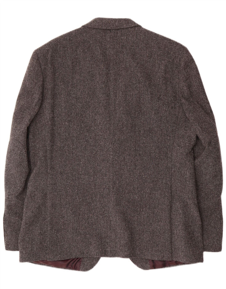 Barutti  Mens 2 Button Blazer Jacket IT 54 2XL Grey Wool