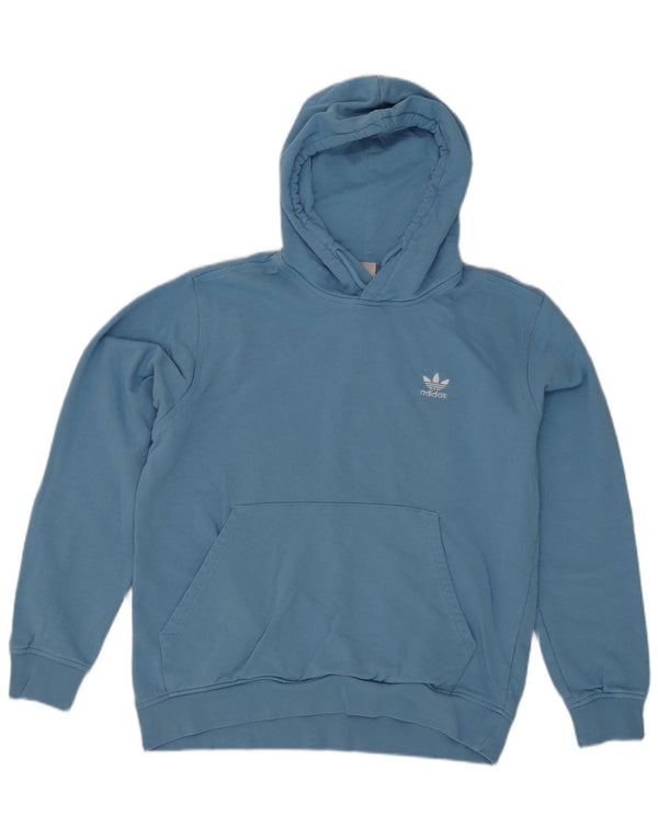 Adidas Mens Hoodie Jumper Medium Blue