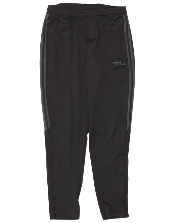 Adidas Womens Climalite Tracksuit Trousers Large  Black Polyester