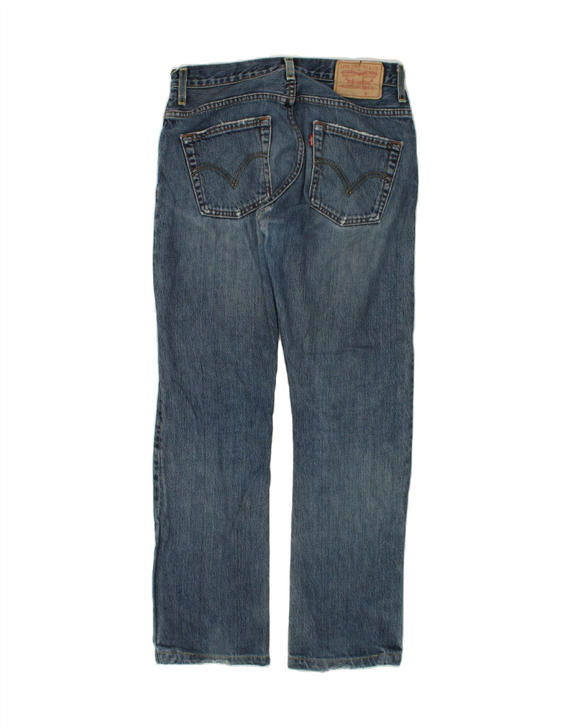 LEVI'S Mens Straight Jeans W30 L30 Blue | Vintage Levi's | Thrift | Second-Hand Levi's | Used Clothing | Messina Hembry 