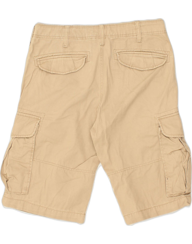 H&M Mens Cargo Shorts W30 Medium Brown Cotton | Vintage H&M | Thrift | Second-Hand H&M | Used Clothing | Messina Hembry 