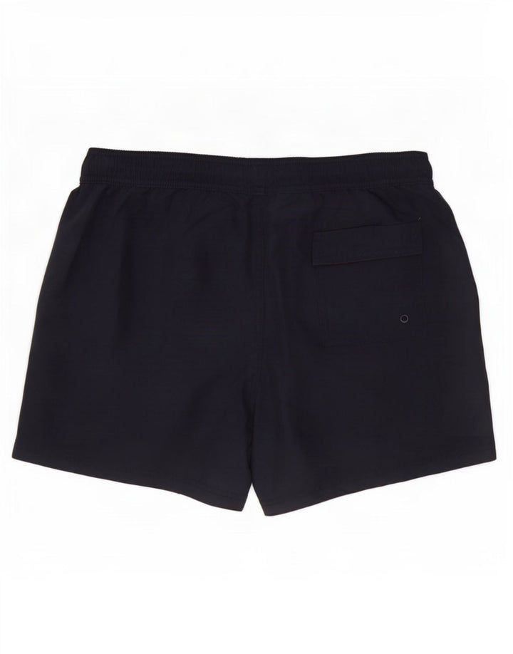 Marks & Spencer Mens Swimming Shorts Large Navy Blue Polyester