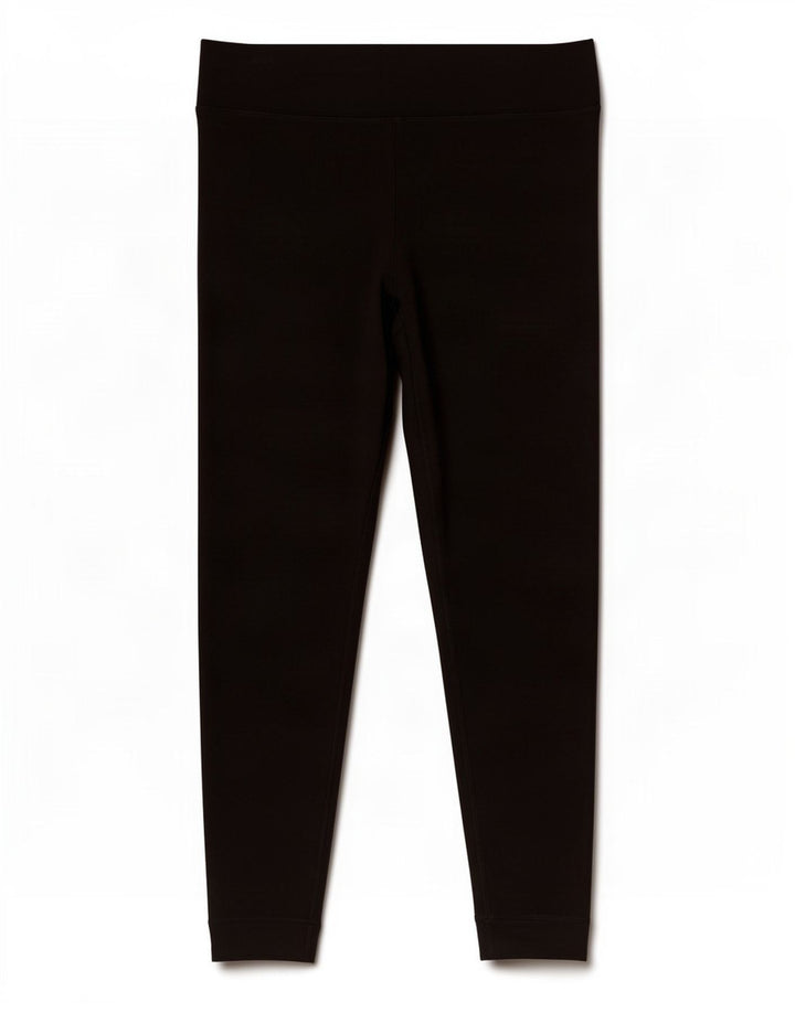 Marks & Spencer Womens Leggings UK 14 Medium Black Viscose