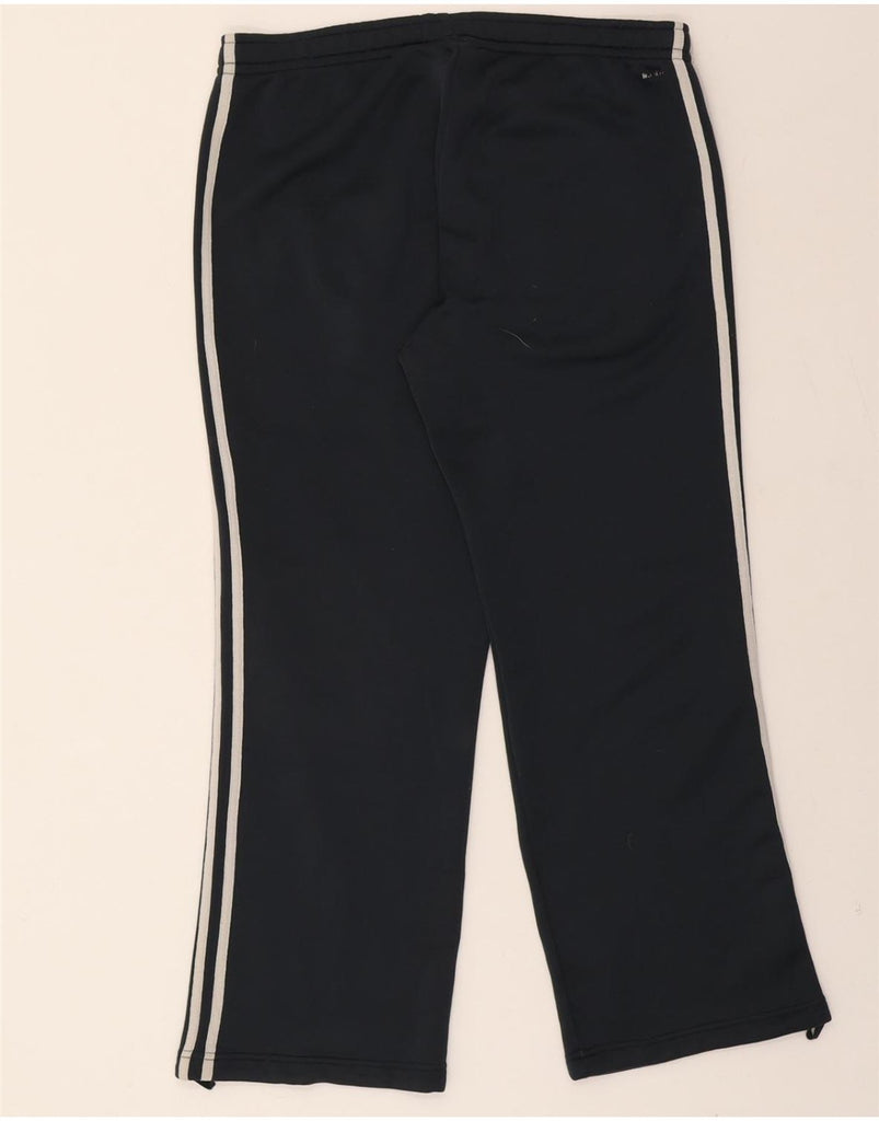 ADIDAS Womens Climalite Tracksuit Trousers UK 16/18 Large  Navy Blue Vintage Adidas and Second-Hand Adidas from Messina Hembry 