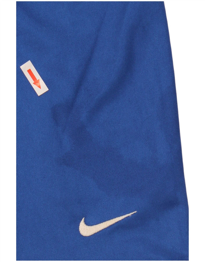 Nike Mens Sport Shorts UK 42/44 Large Blue Polyester
