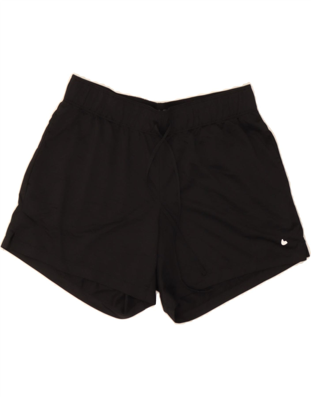 NIKE Womens Dri Fit Sport Shorts UK 14 Medium  Black Polyester Vintage Nike and Second-Hand Nike from Messina Hembry 