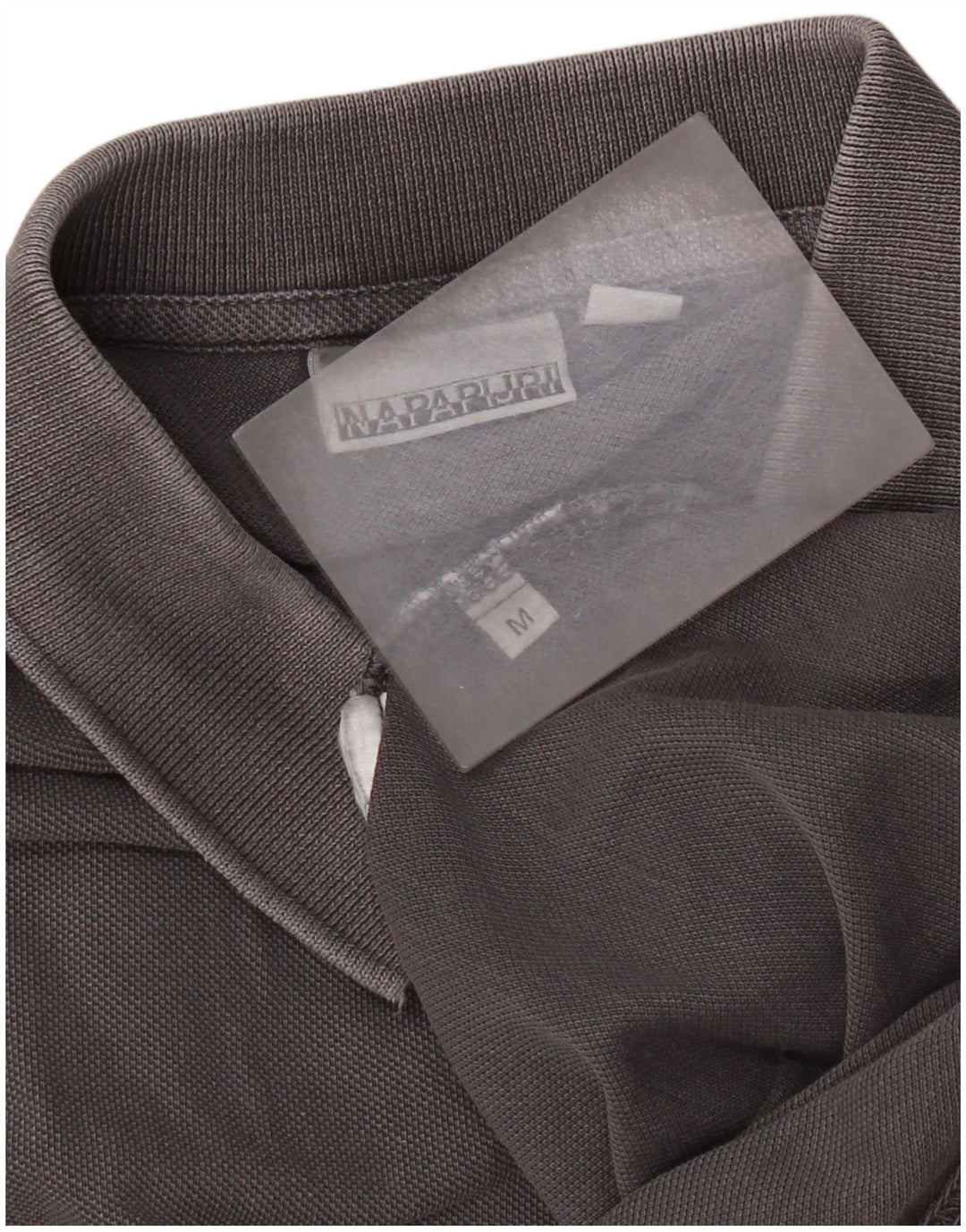 Napapijri Mens Polo Shirt Medium Grey