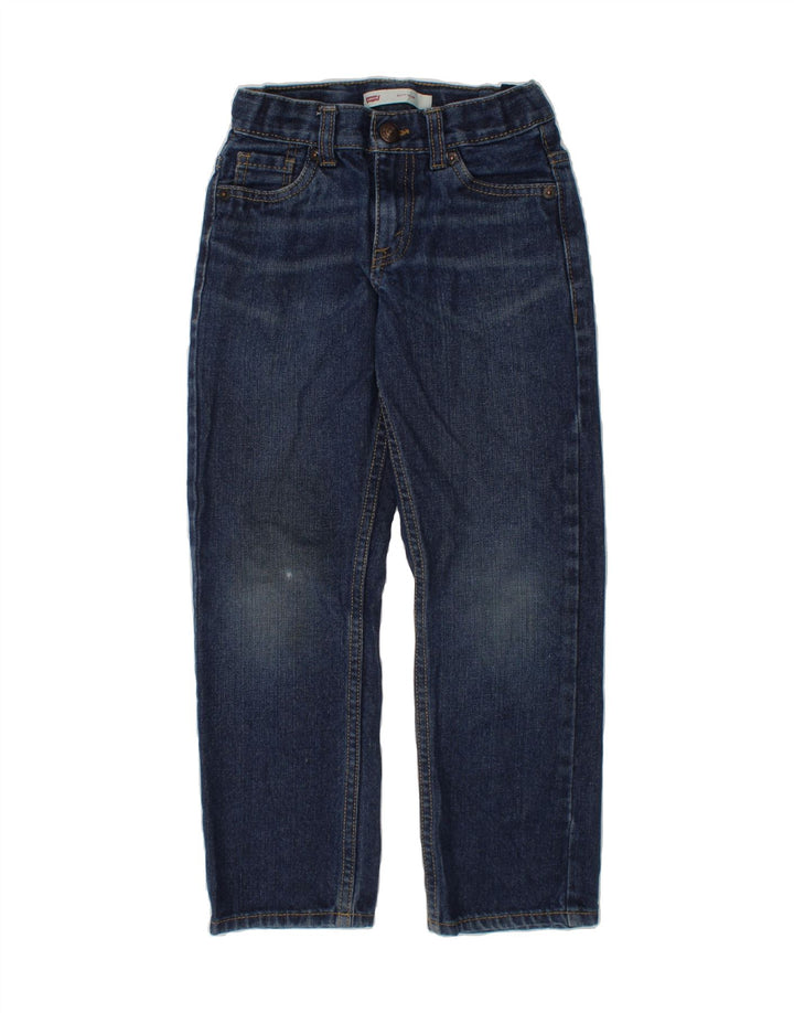 LEVI'S Boys 511 Slim Jeans 6-7 Years W22 L21 Blue Cotton Vintage Levi's and Second-Hand Levi's from Messina Hembry 
