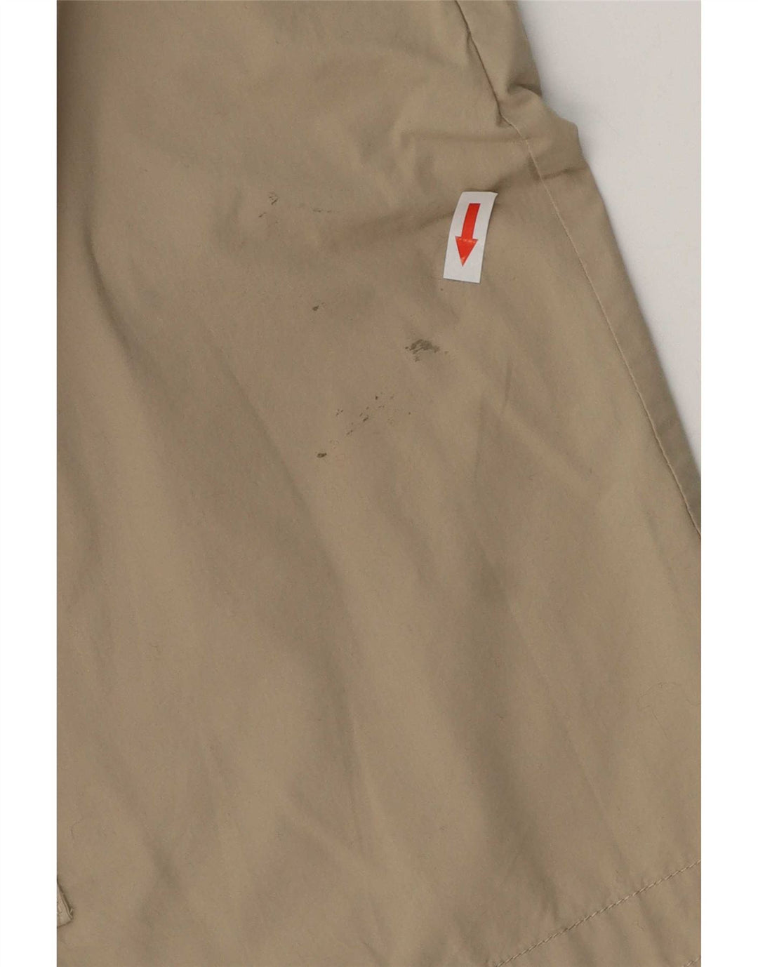 Geox Womens Mini Straight Skirt IT 42 Medium W30 Beige Cotton