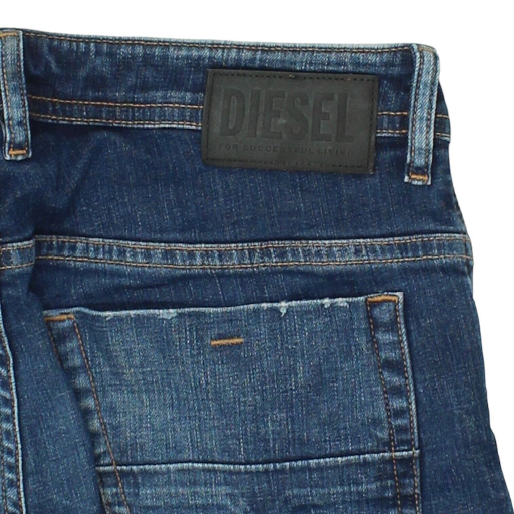 Diesel Mens Blue Slim Leg Jeans | Vintage 90s Designer Denim Trousers VTG | Vintage Messina Hembry | Thrift | Second-Hand Messina Hembry | Used Clothing | Messina Hembry 