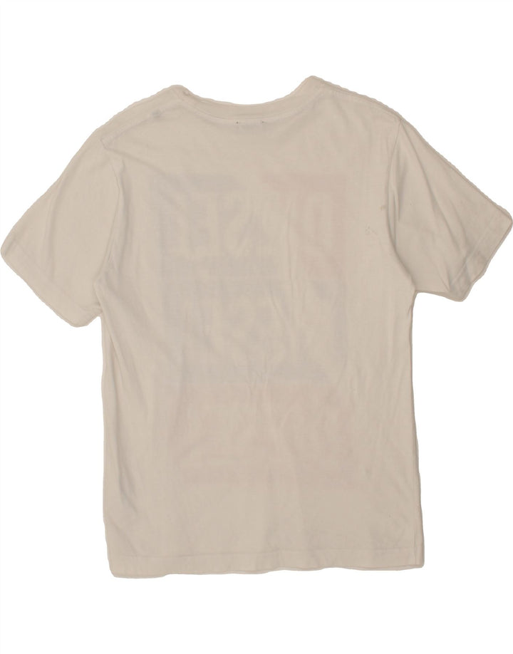DIESEL Boys Graphic T-Shirt Top 11-12 Years White Cotton Vintage Diesel and Second-Hand Diesel from Messina Hembry 