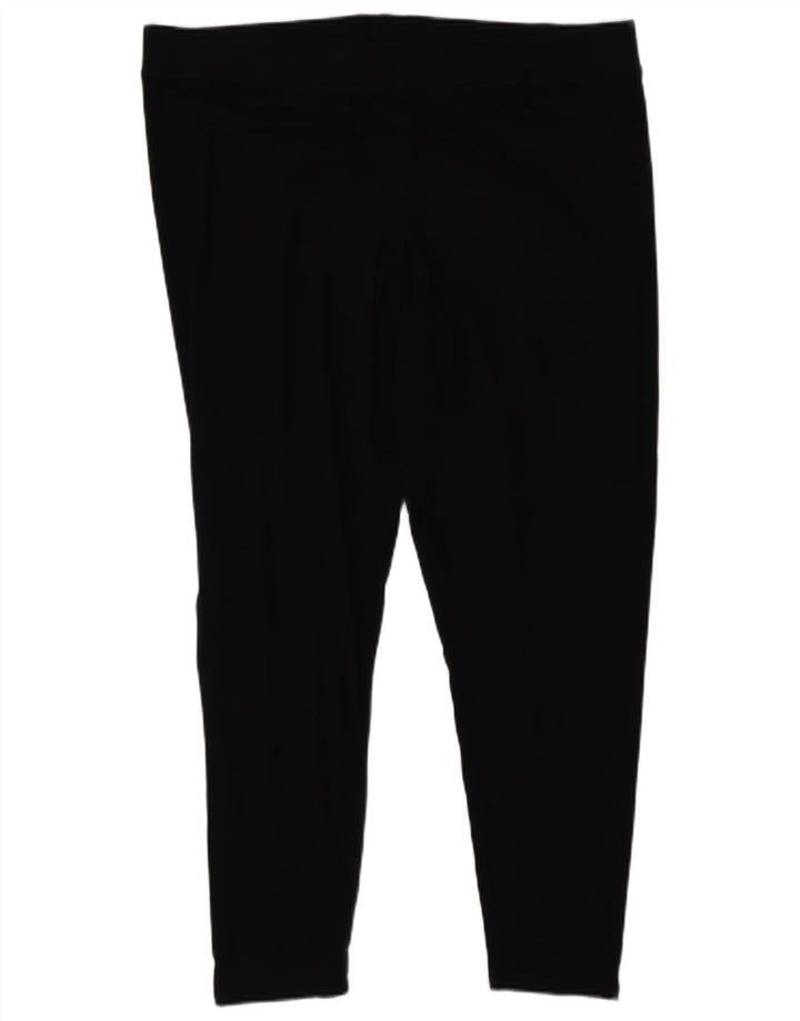 Marks & Spencer Womens Leggings UK 22 3XL Black Viscose