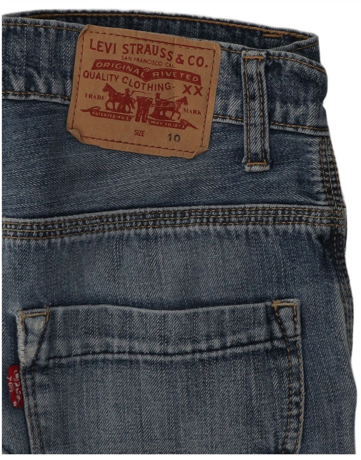 Levi's Boys Distressed Cargo Denim Shorts 9-10 Years W24  Blue