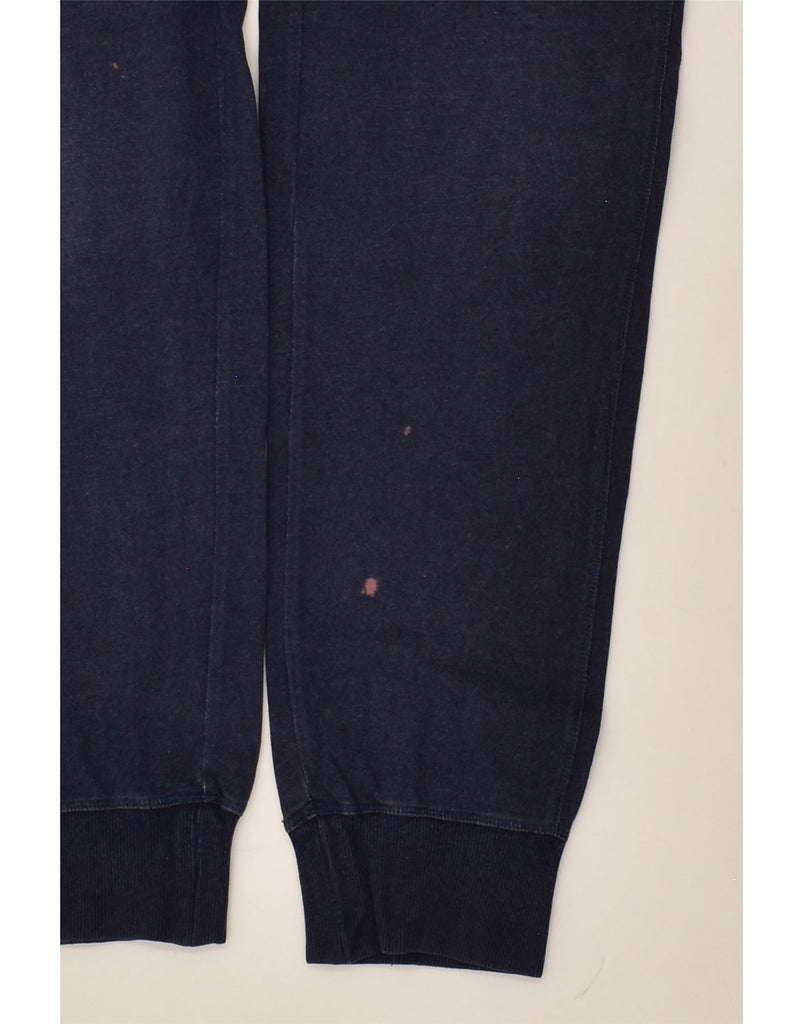 LOTTO Womens Tracksuit Trousers Joggers UK 10 Small Navy Blue | Vintage Lotto | Thrift | Second-Hand Lotto | Used Clothing | Messina Hembry 