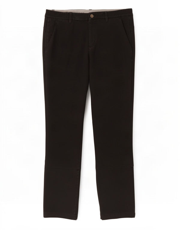 Adidas Mens Slim Chino Trousers W34 L34 Black Nylon