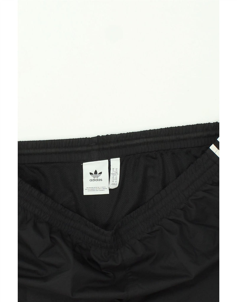 ADIDAS Mens Sport Shorts XL Black Polyester | Vintage Adidas | Thrift | Second-Hand Adidas | Used Clothing | Messina Hembry 