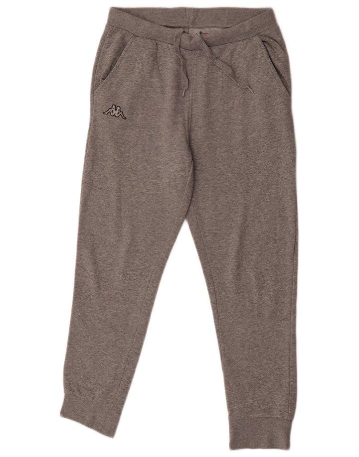 Kappa Womens Tracksuit Trousers Joggers UK 14 Medium  Grey