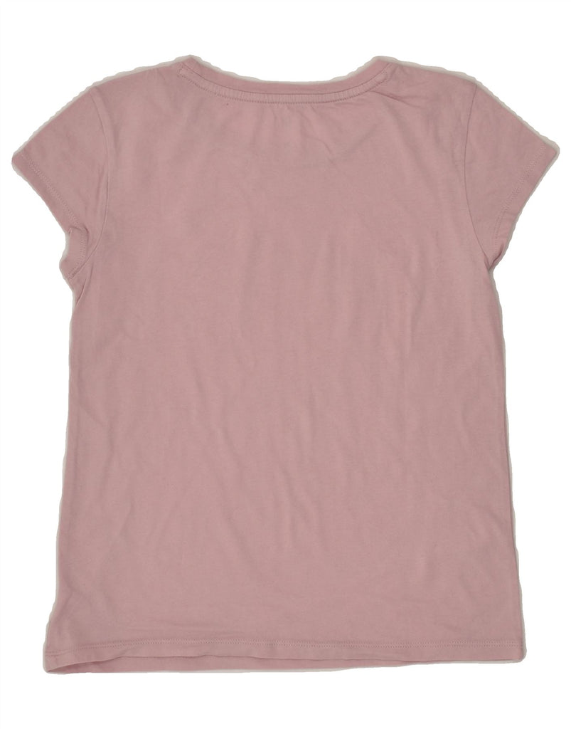 GAP Girls Graphic T-Shirt Top 6-7 Years XL Pink Cotton | Vintage Gap | Thrift | Second-Hand Gap | Used Clothing | Messina Hembry 