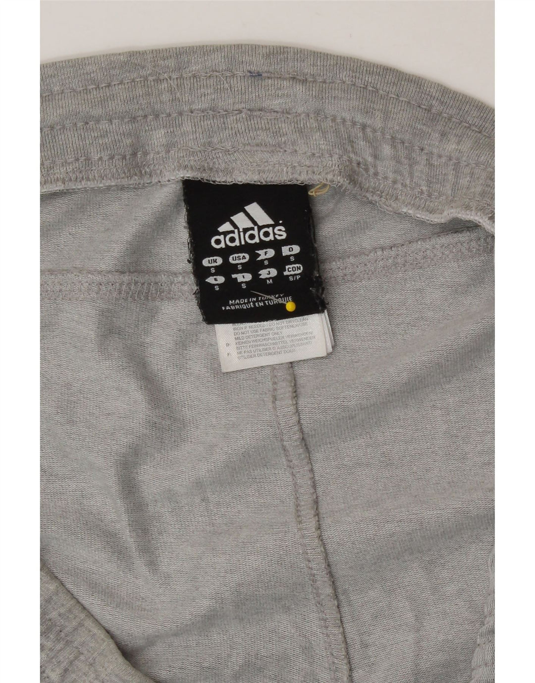 Adidas Mens Climalite Sport Shorts Small  Grey Cotton