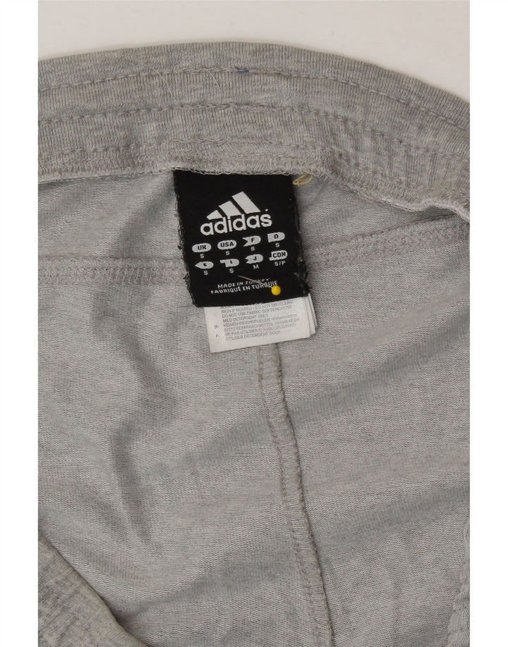 Adidas Mens Climalite Sport Shorts Small  Grey Cotton