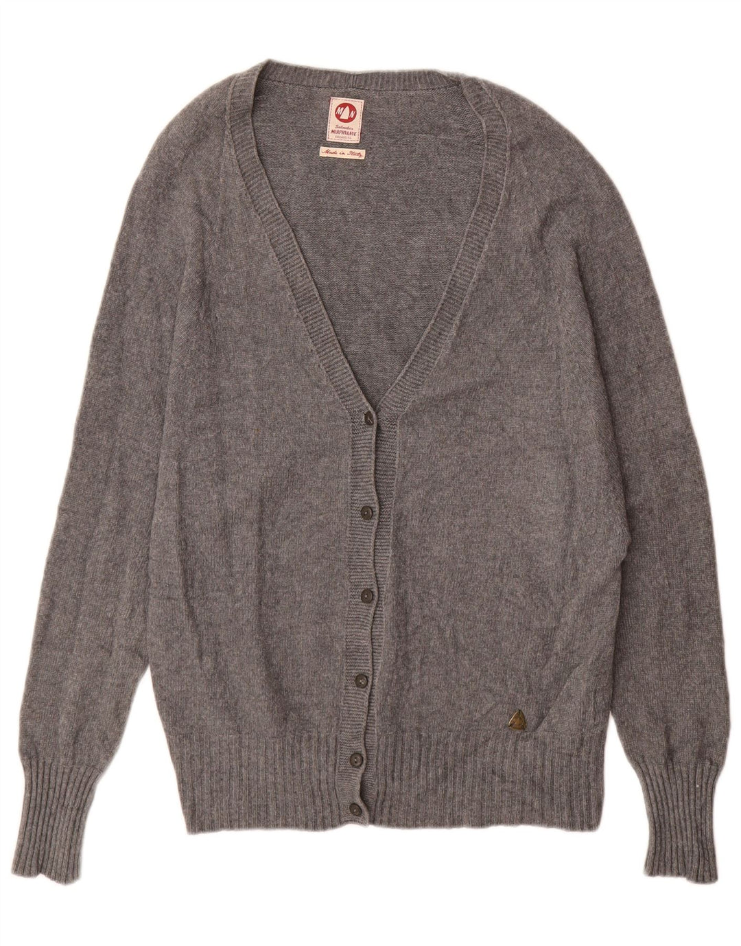 MURPHY & NYE Womens Cardigan Sweater UK 18 XL Grey Viscose