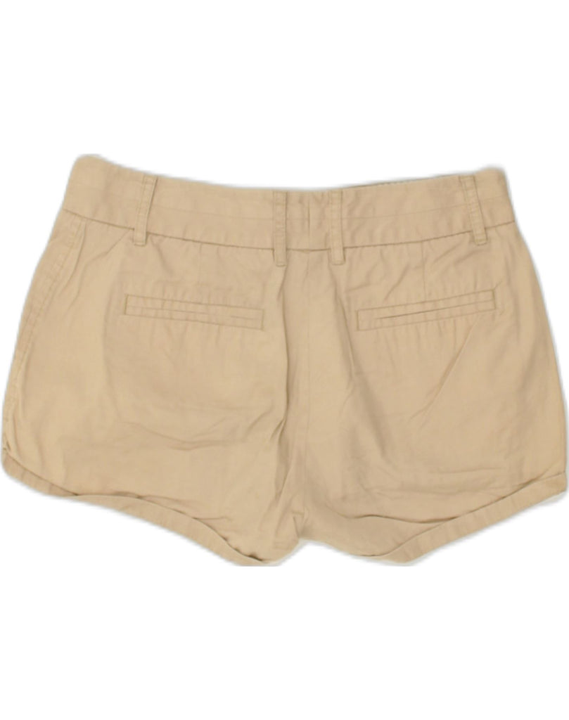 J. CREW Womens Hot Pants US 2 XS W30 Beige Cotton | Vintage J. Crew | Thrift | Second-Hand J. Crew | Used Clothing | Messina Hembry 